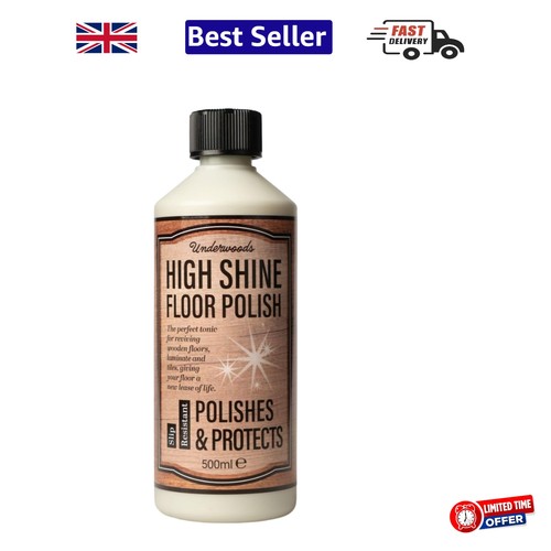 High shine floor polish 500ml - shine,
